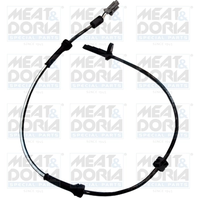 Sensor, wheel speed